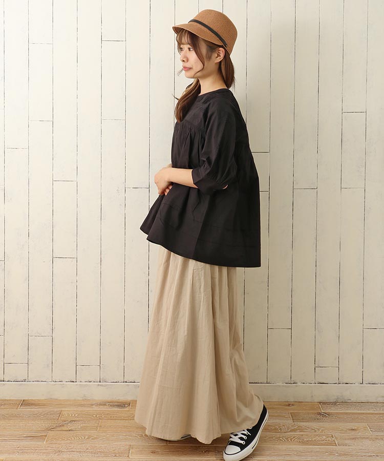 ≪SALE≫タックレースブラウス