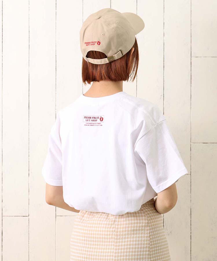 ≪OUTLET≫フルーツオブザルームスーベニアシンプルTシャツ