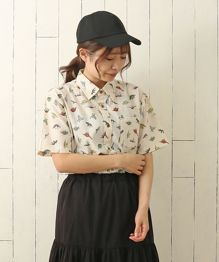 ≪SALE≫総柄プリントシャツ22