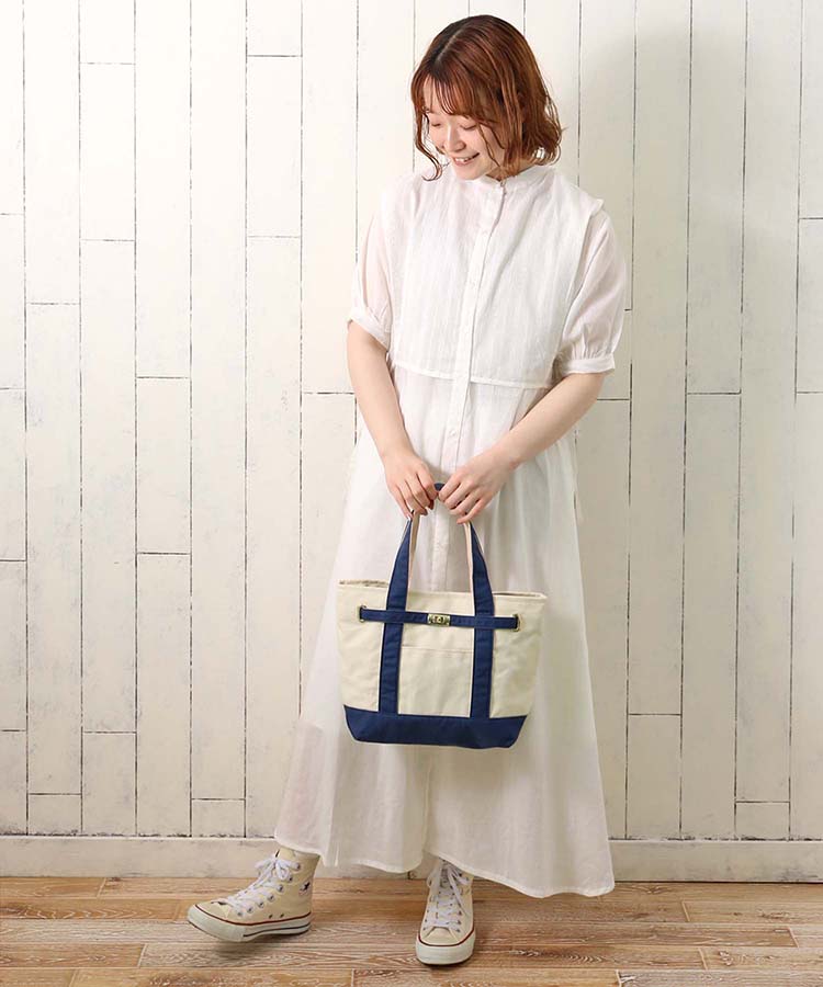 ≪SALE≫ひねり金具キャンバスミニトート