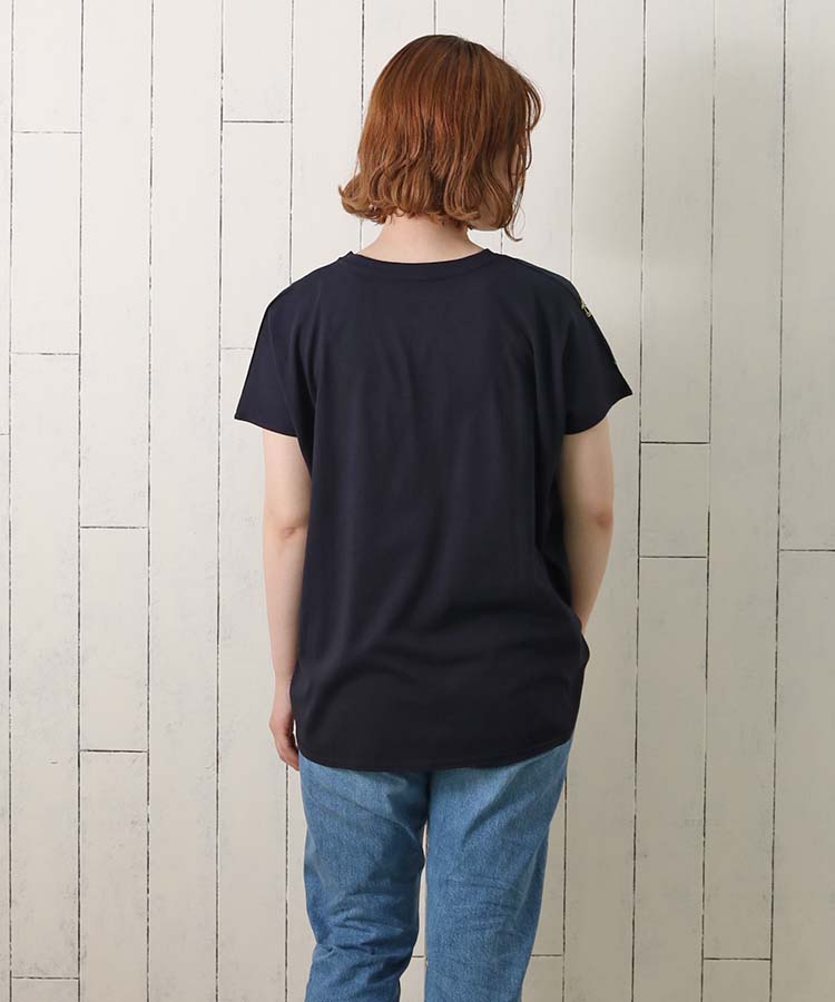 レモン刺繍Tシャツ