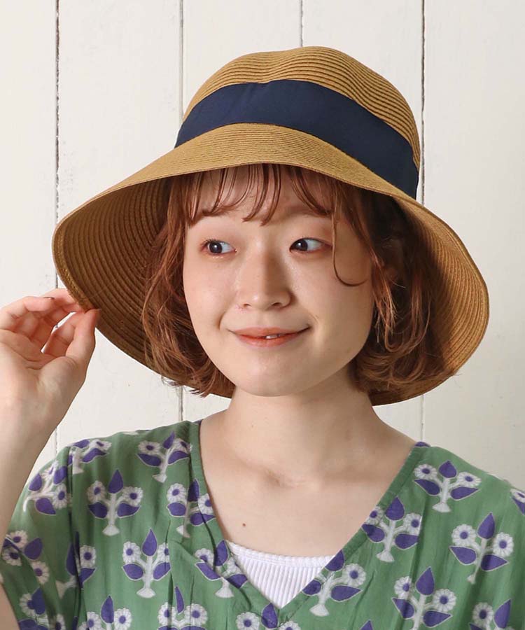 ≪OUTLET≫ウォッシャブルリボンハット