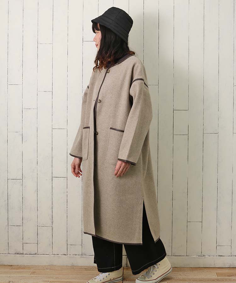 ≪SALE≫キルトラインバケットハット
