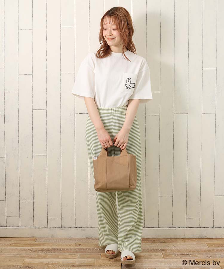 ミッフィーポケット刺繍Tシャツ