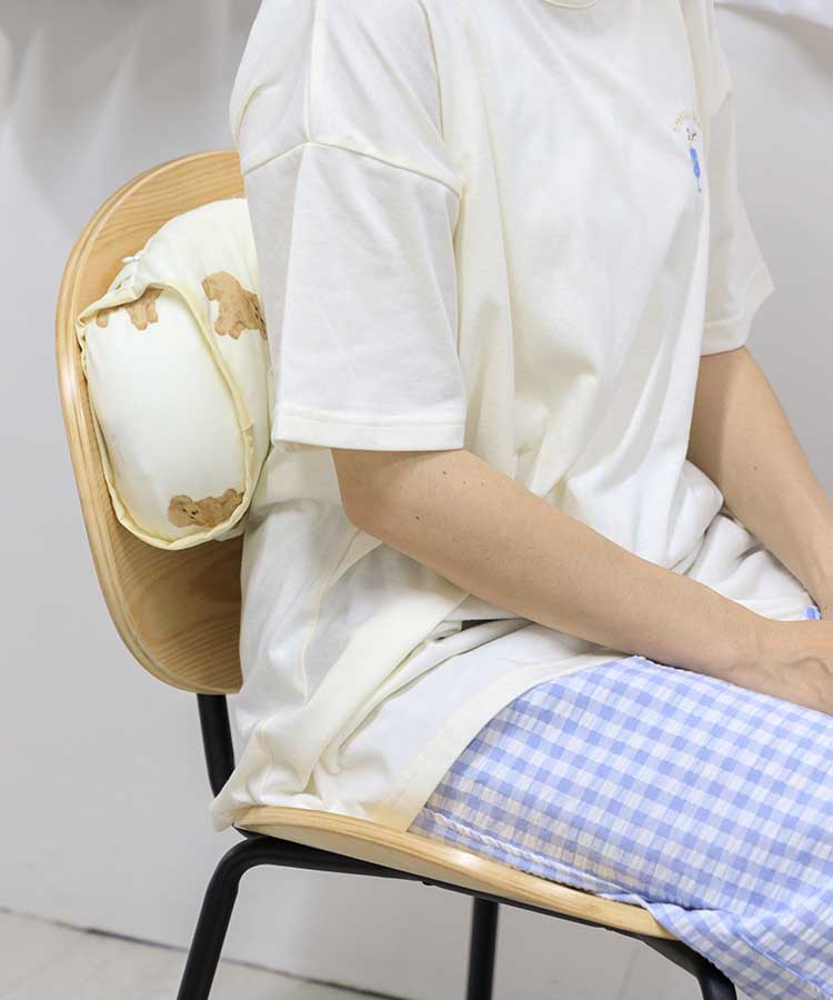 フレスコ冷感ジェル入りビーズクッション