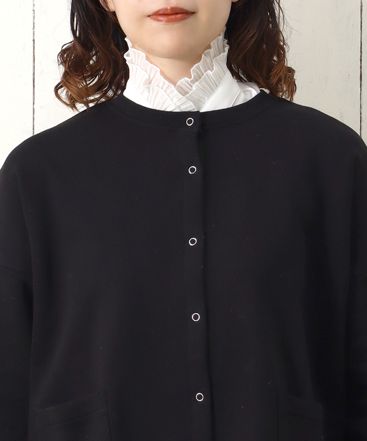 ≪OUTLET≫スタンドダブルレース付け襟