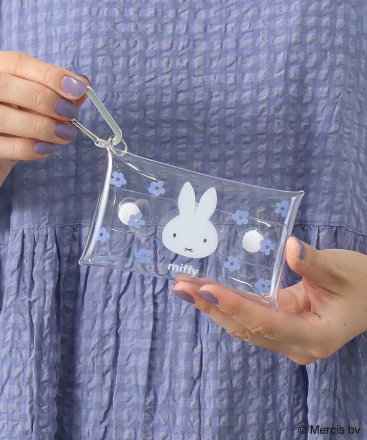 miffyブルードレスクリアマルチケースS