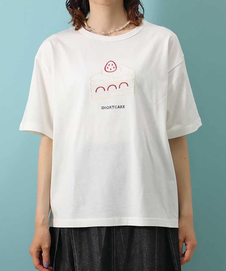 ぷっくり刺繍Ｔシャツ