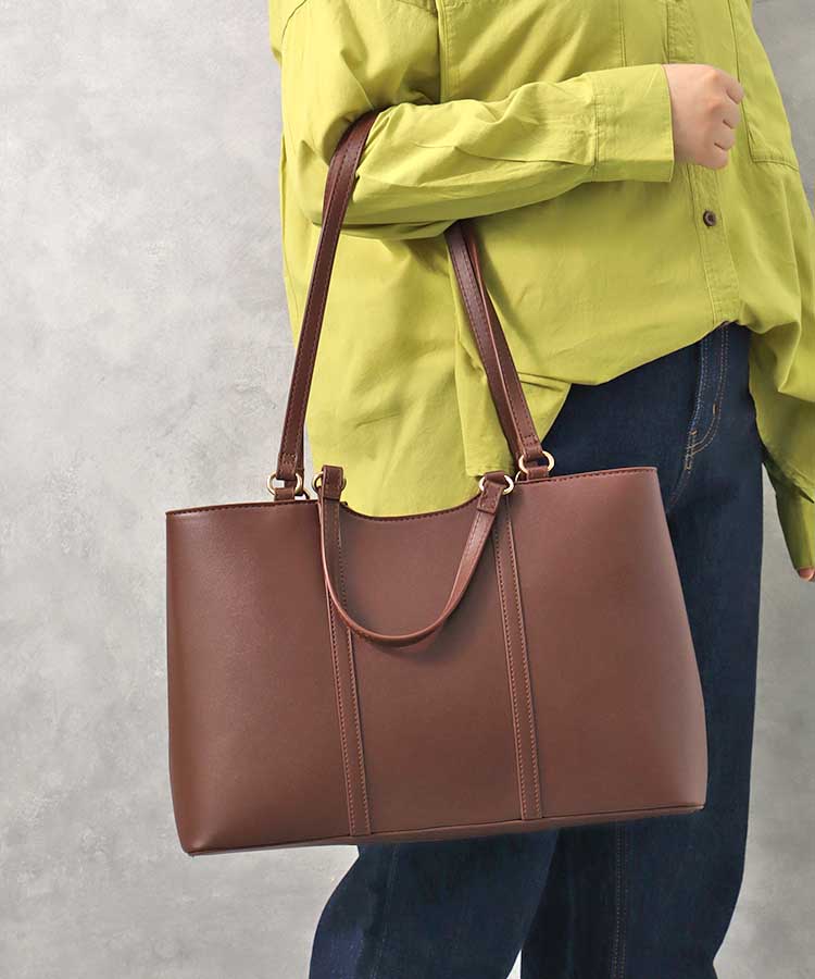 クラス2WAY2層トート