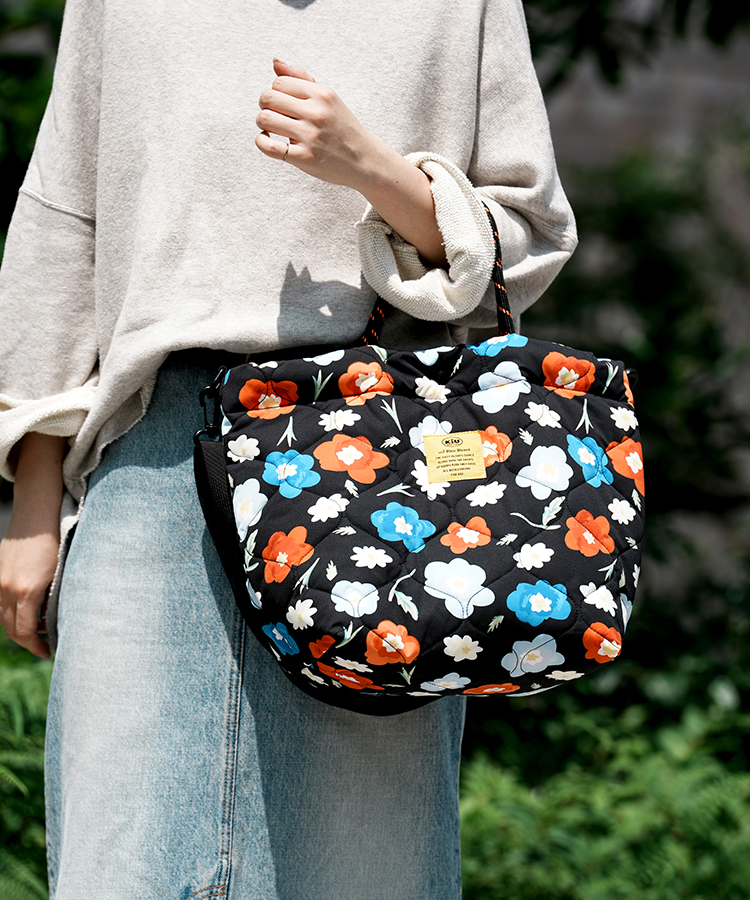 【KiU and BleuBleuet】KiUパデッドトートバッグ