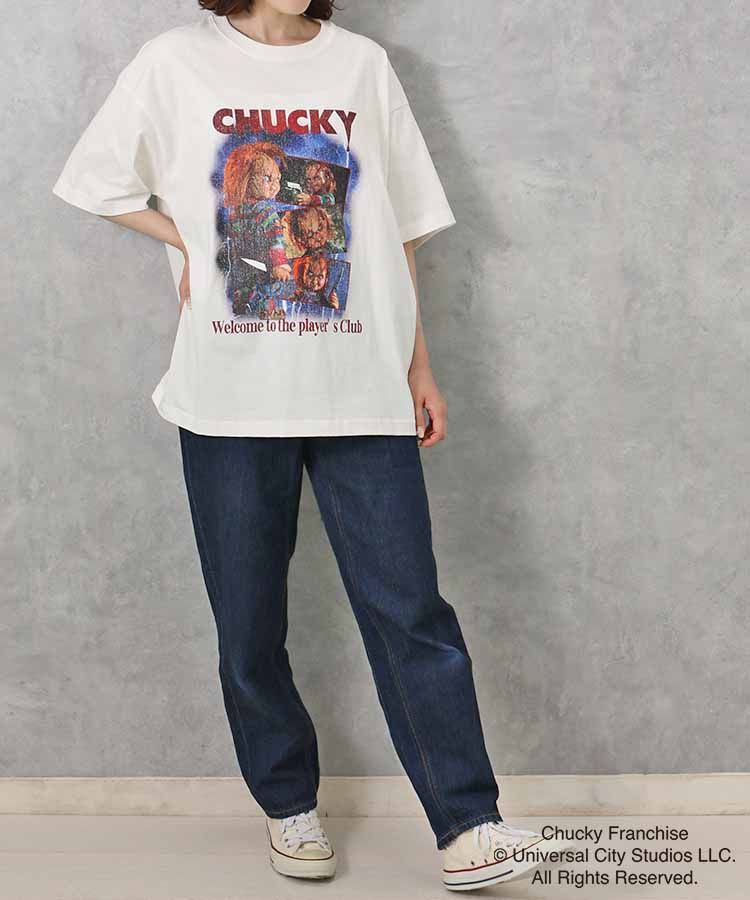 CHUCKYポスター風Tシャツ