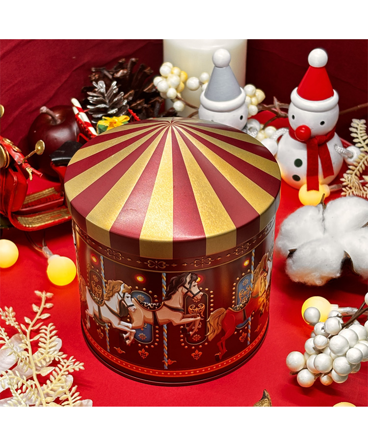 エウレカ クリスマスメリーゴーランド缶