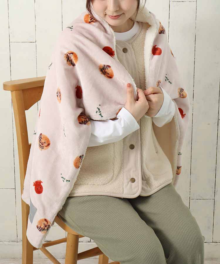 たべものデジプリブランケット