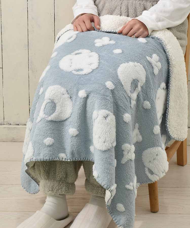 Bumpy Chunブランケット