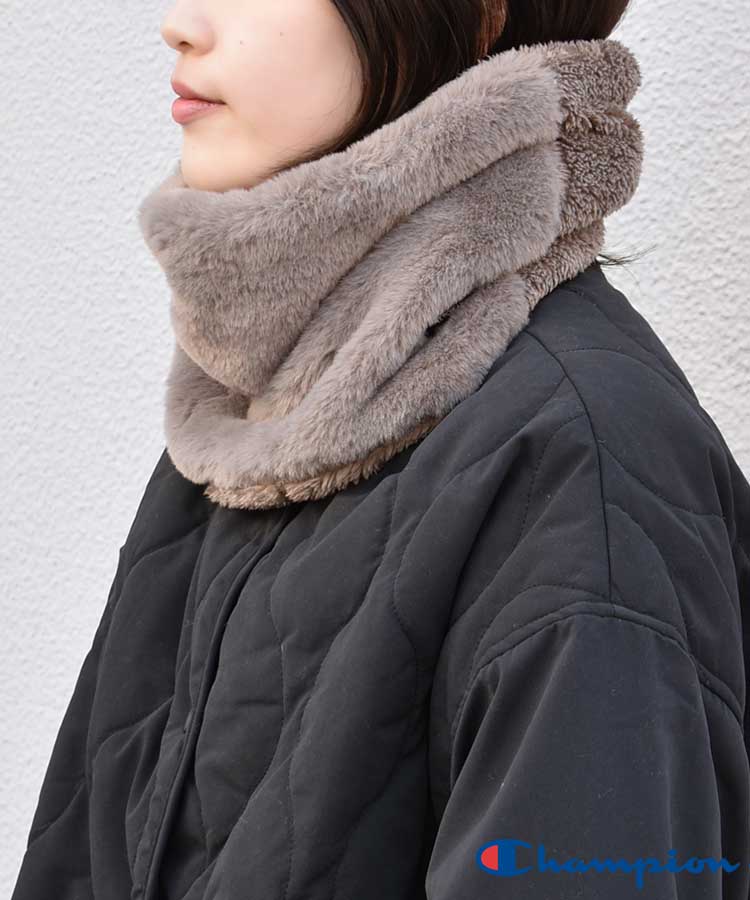 championボアネックウォーマー