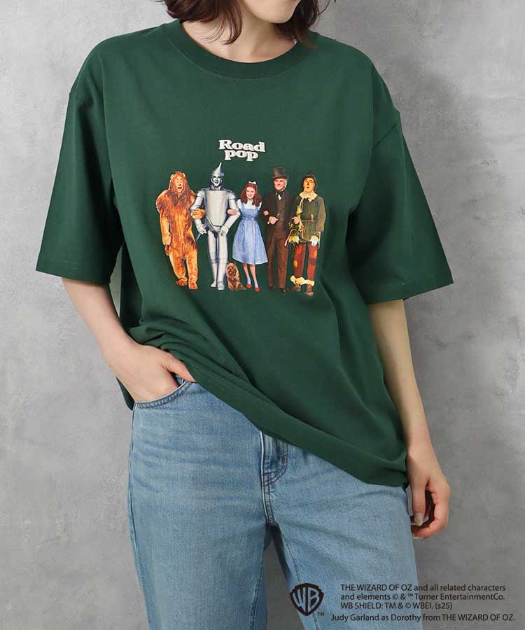 オズの魔法使フロントプリントTシャツ