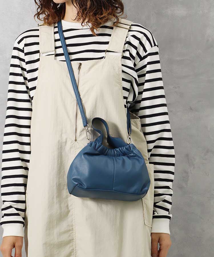 ギャザー2wayミニショルダー