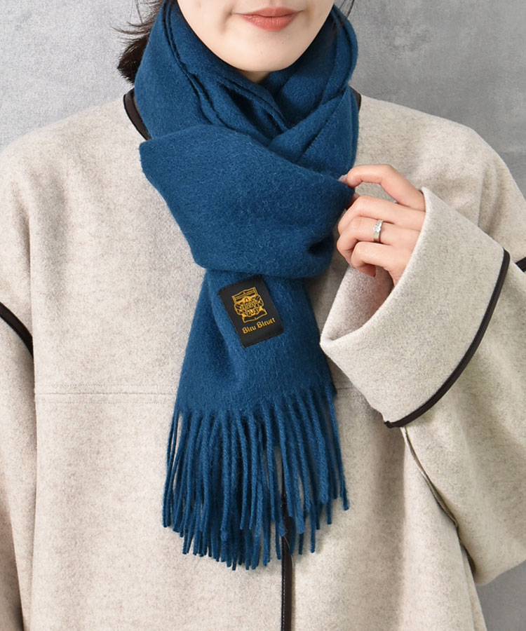 オリジナルネームウールシンプルマフラー