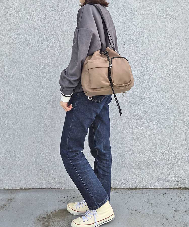 ジムボバートポケット２WAY巾着