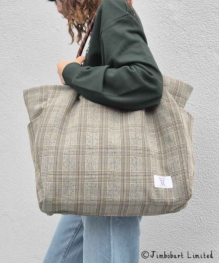 ジムボバートボア刺繍トート