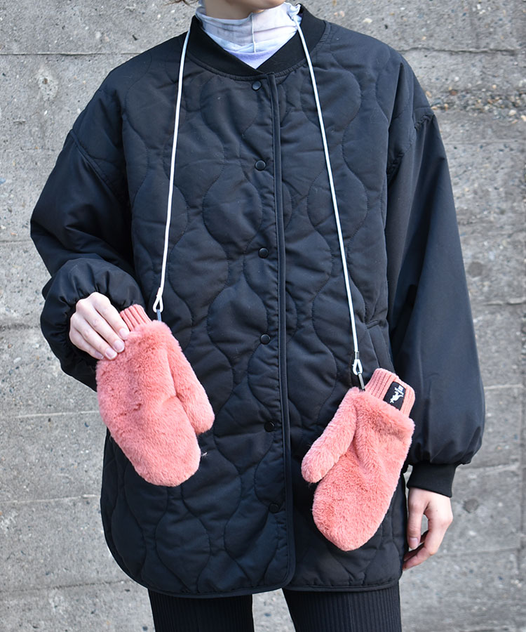 KANGOLストラップ付きミトングローブ