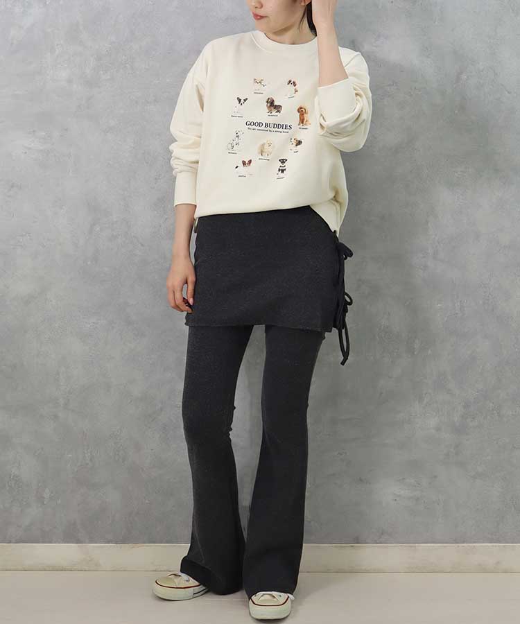 le petale GOOD BUDDIES DOGスウェット