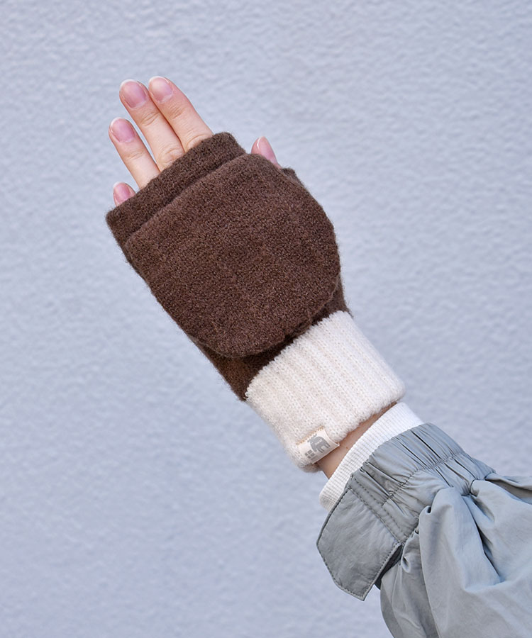 MOZフード付ミトン