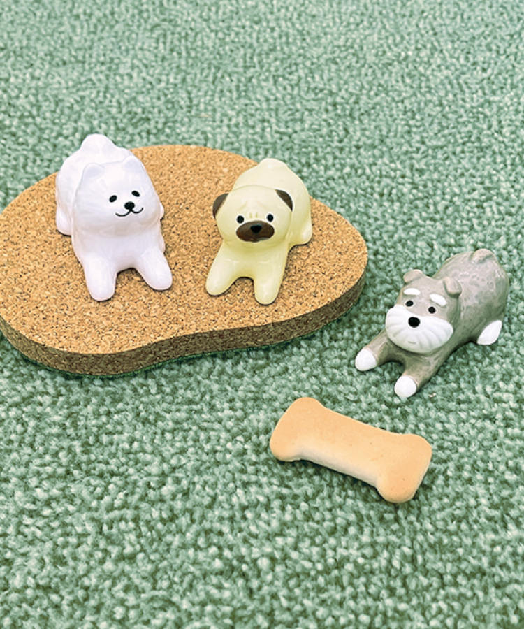 【WEB予約 10/7～順次発送】わんころんわんわん箸置き
