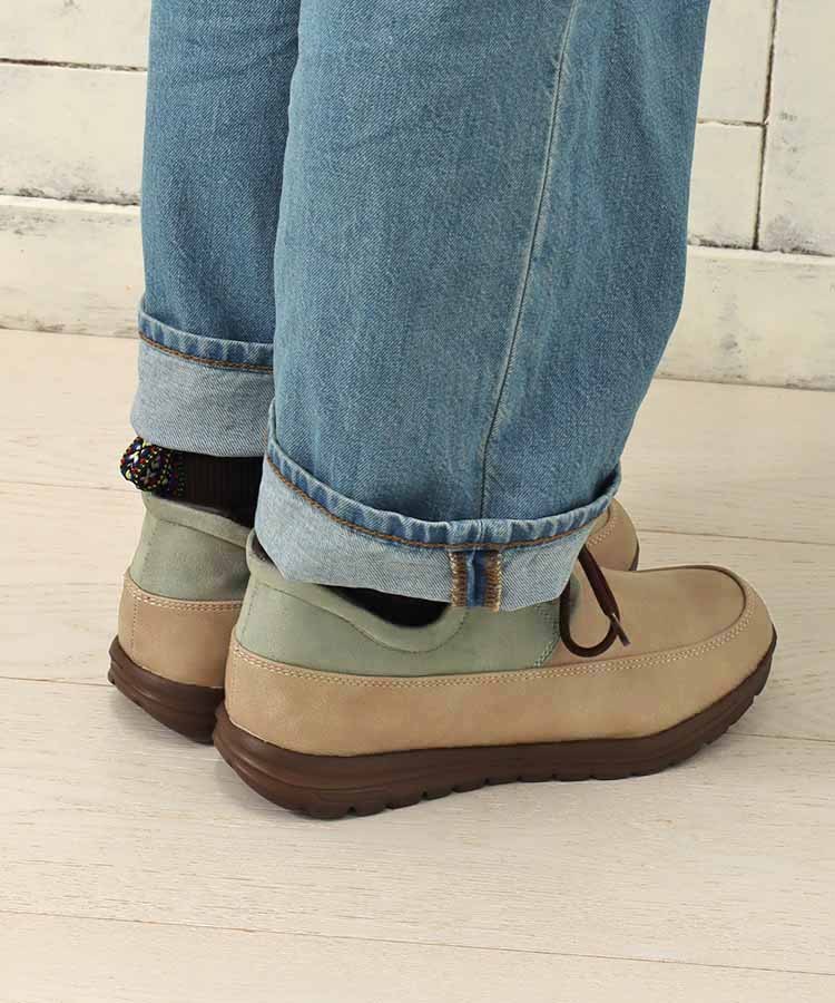 バイカラーライトスニーカー