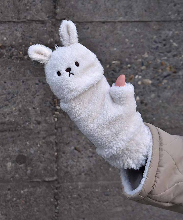 アニマルフード付グローブ