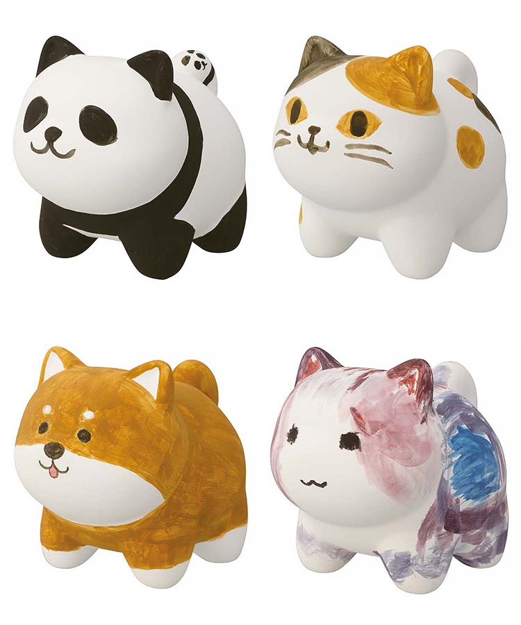 素焼き塗り絵マスコット