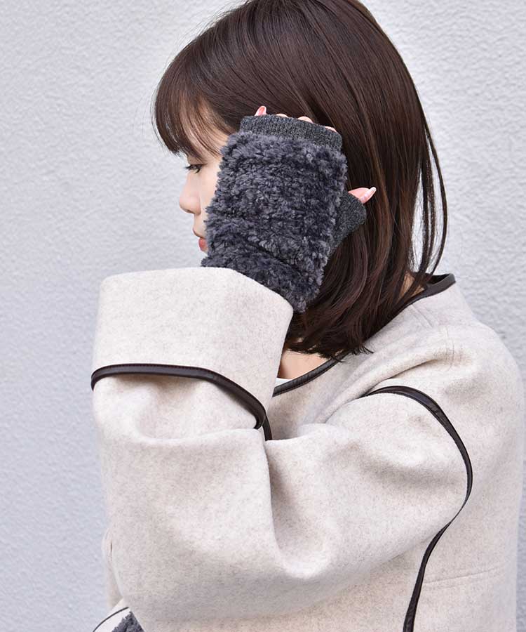 フィンガーレスボアグローブ