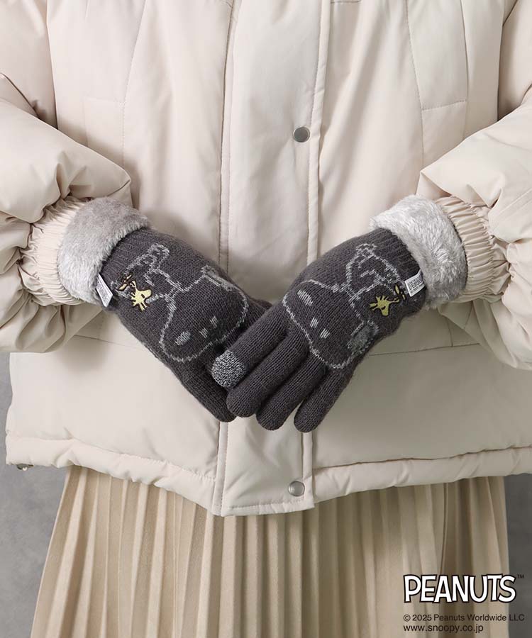 スヌーピーニットグローブ