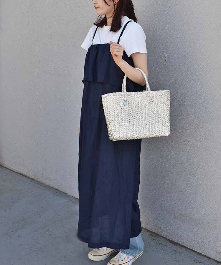 メタリックフィルムペーパートート