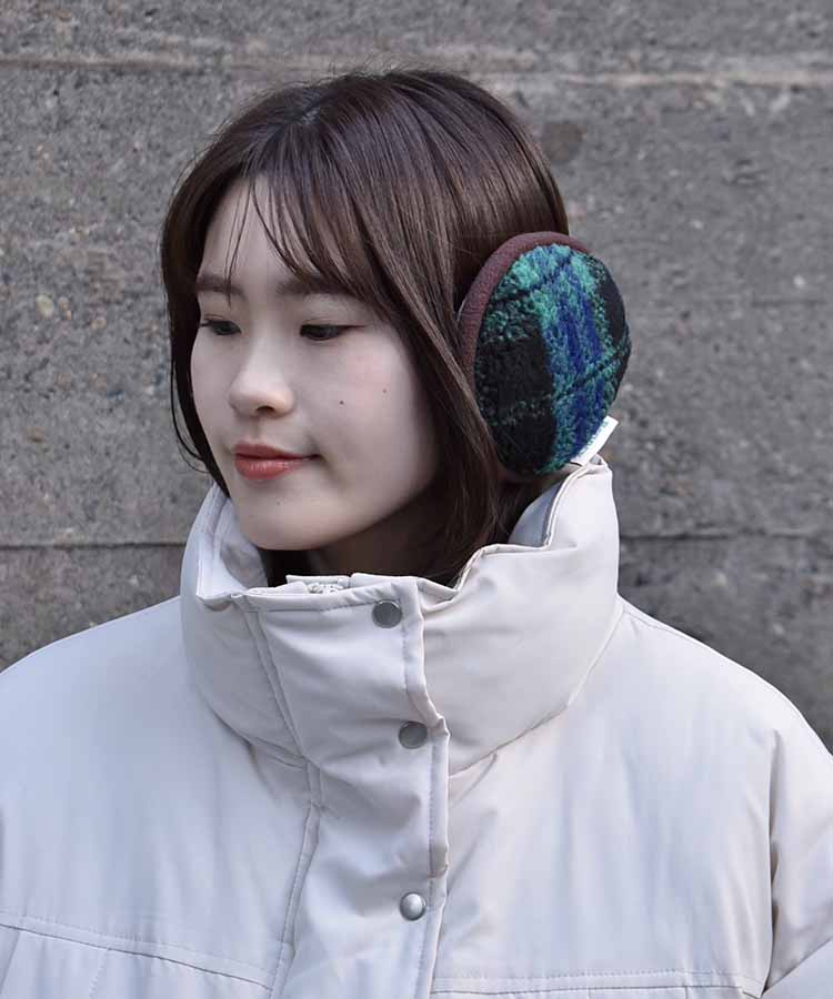 Bouncy.チェックイヤマフ