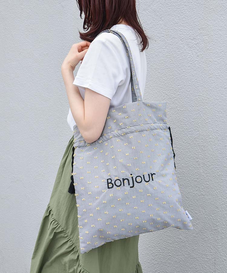 ナビー巾着トート