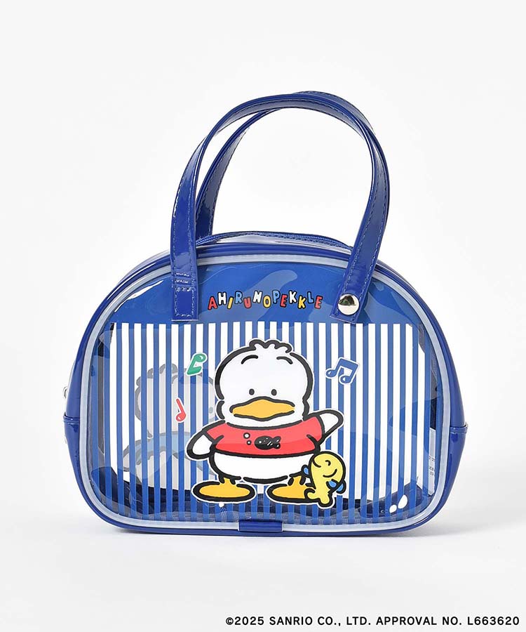 【WEB限定】サンリオキャラクターズ ボストンバッグ風ポーチ	