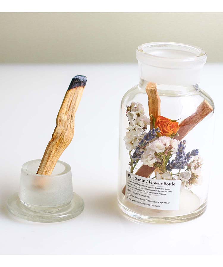 Positive Energy Palo Santoフラワーボトル