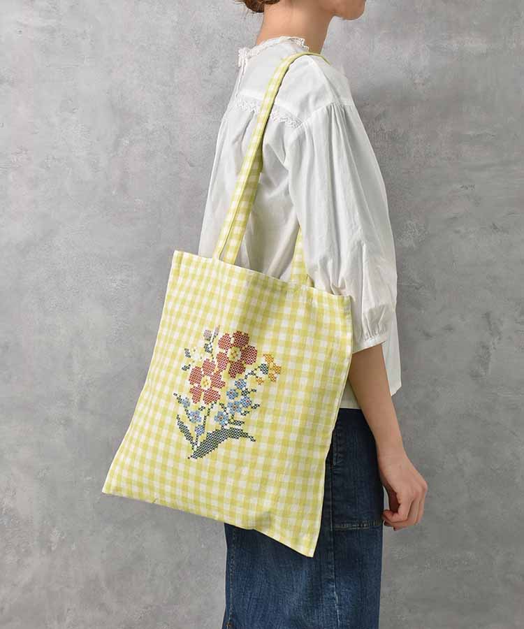 クロスブルームトートバッグ