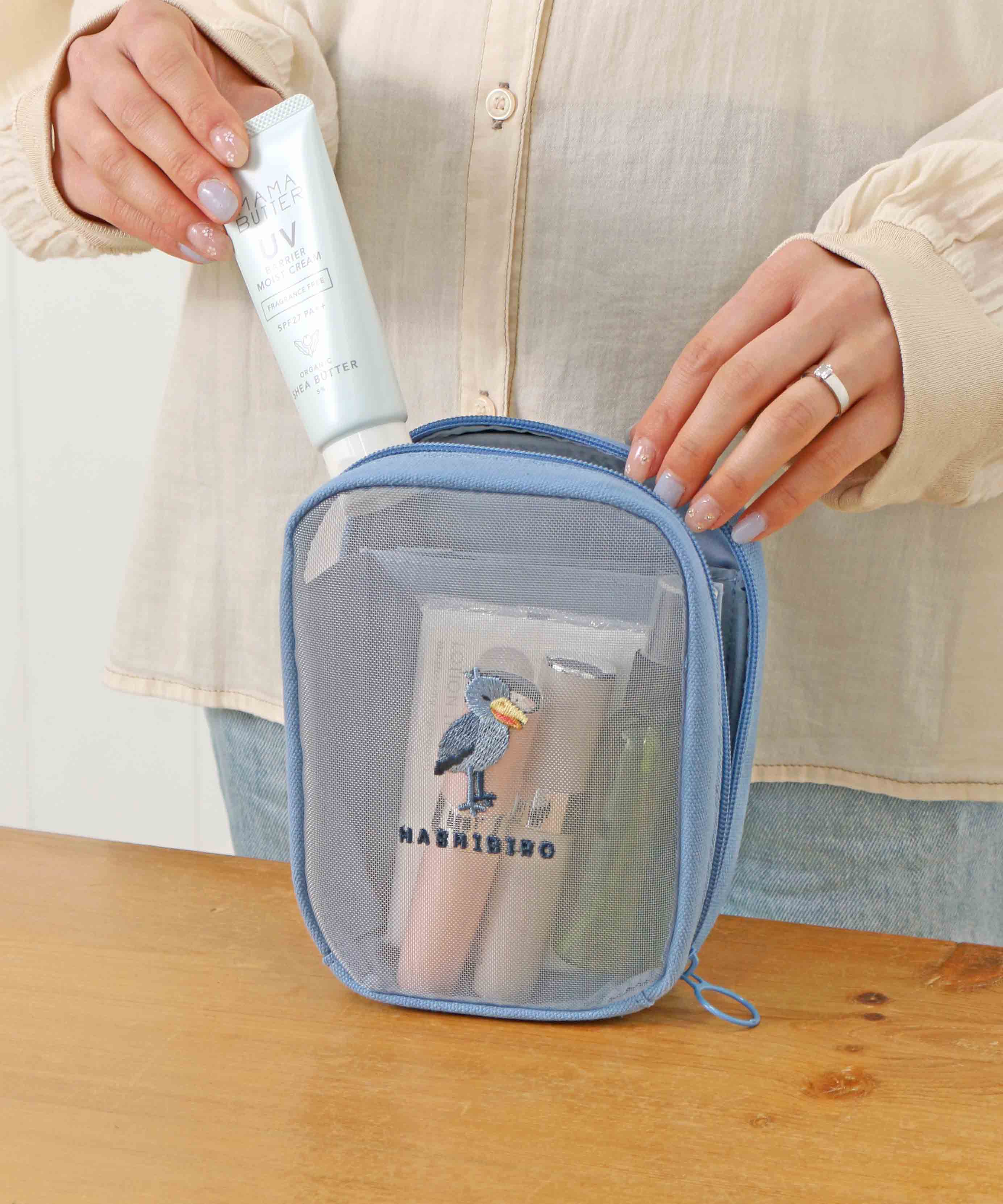 レアアニマルメッシュマルチポーチ