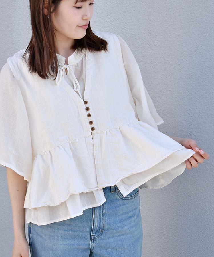 ジャガードベスト