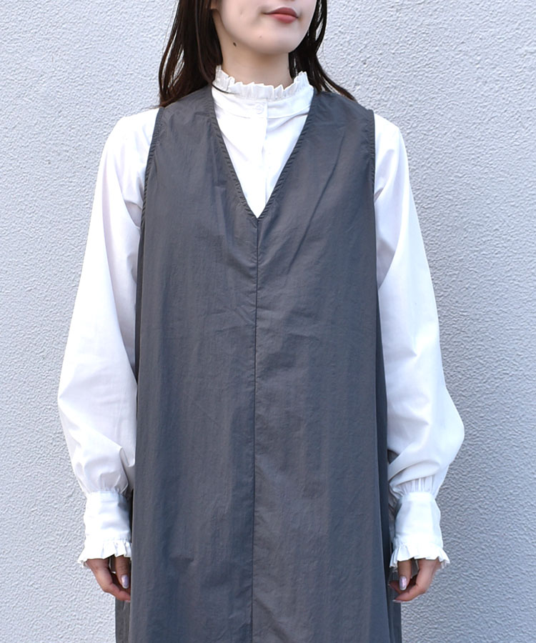 ナイロンワッシャージャンパースカート