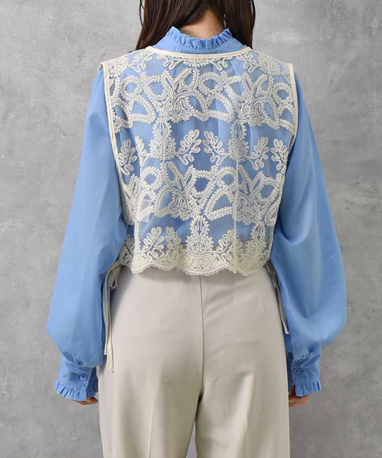 チュールテープベスト