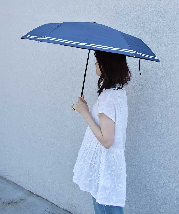遮光セーラー晴雨兼用折りたたみ傘