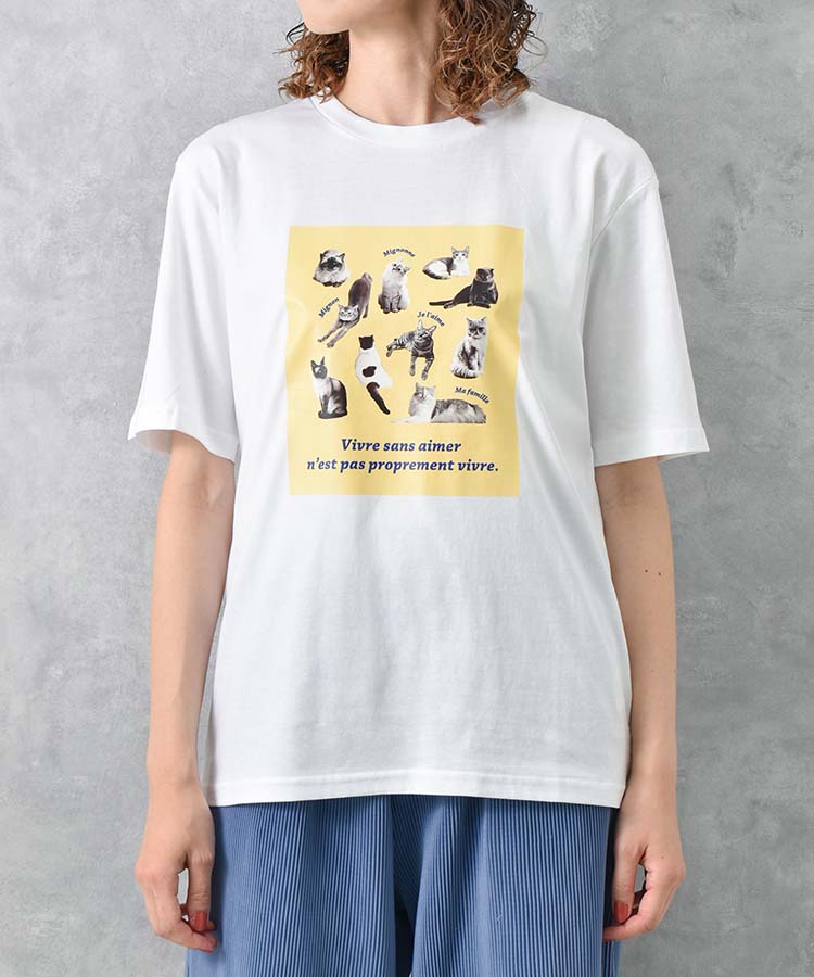 ≪SALE≫モノクロームペットTシャツ