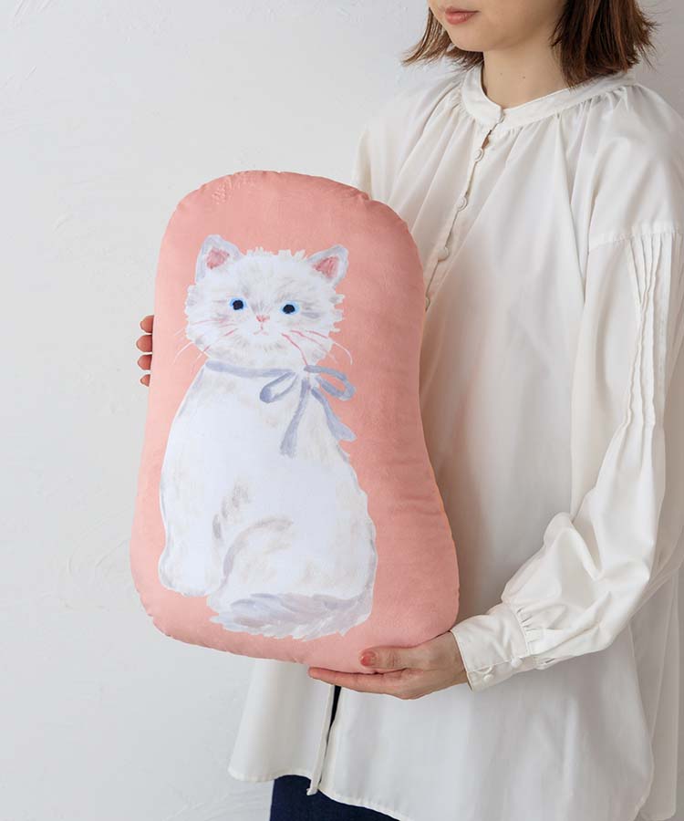 【WEB予約 3/11～順次発送】利光春華ダイカットクッション