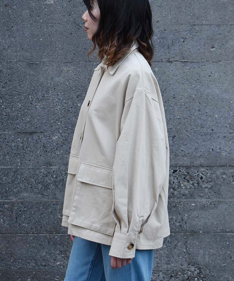 ミリタリーシャツジャケット