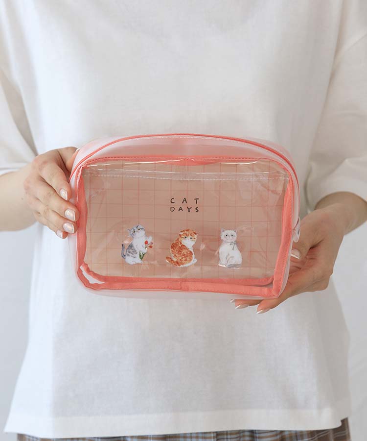 【WEB予約 3/11～順次発送】利光春華クリアポーチ