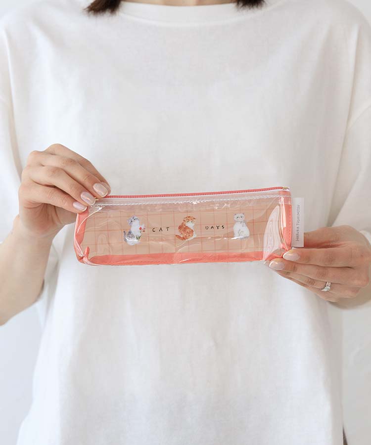 【WEB予約 3/11～順次発送】利光春華クリアペンケース