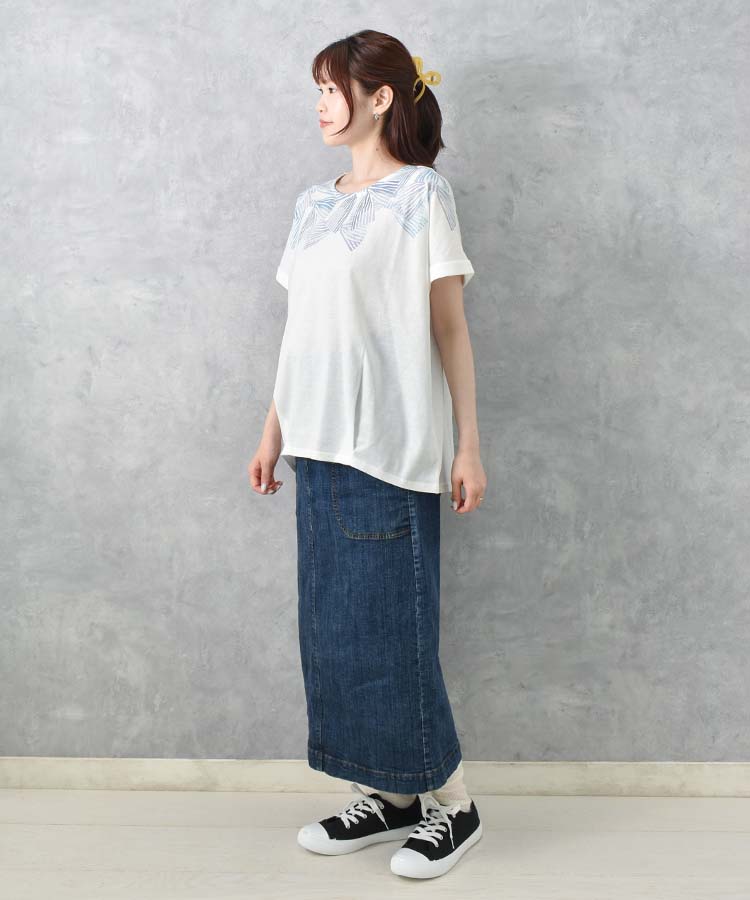 ≪SALE≫水彩プリントTシャツ